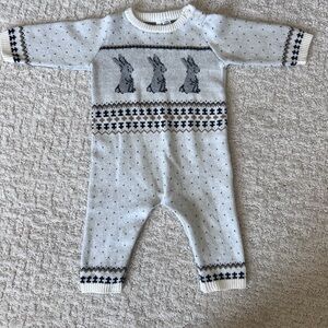 Janie & Jack Easter romper 3-6 months